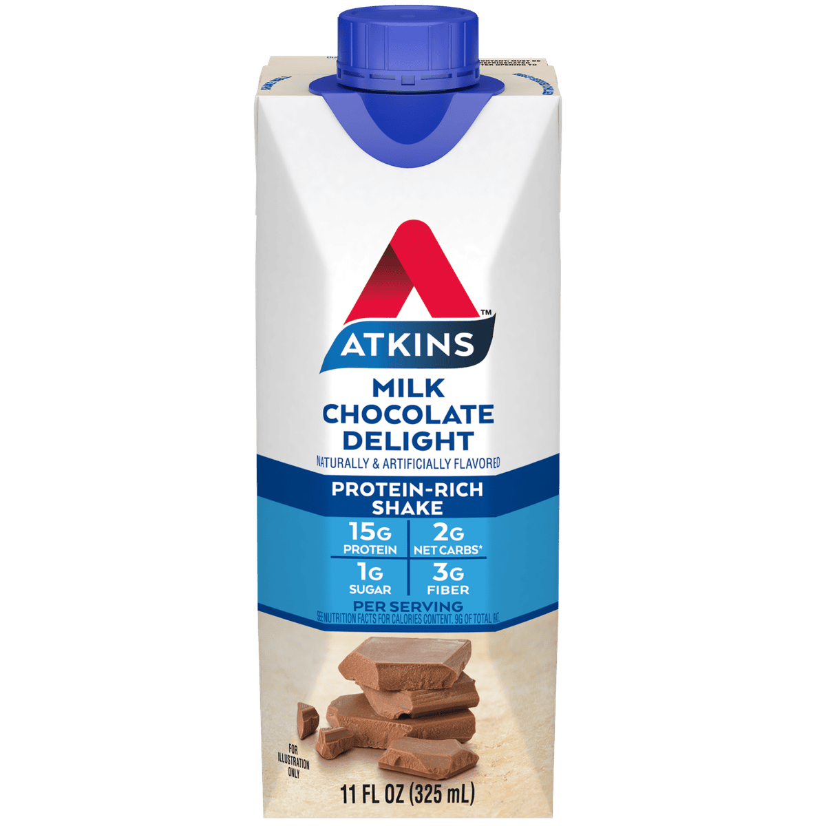 Protein Rich Shake Ready To Drink Milk Chocolate Delight 325ml