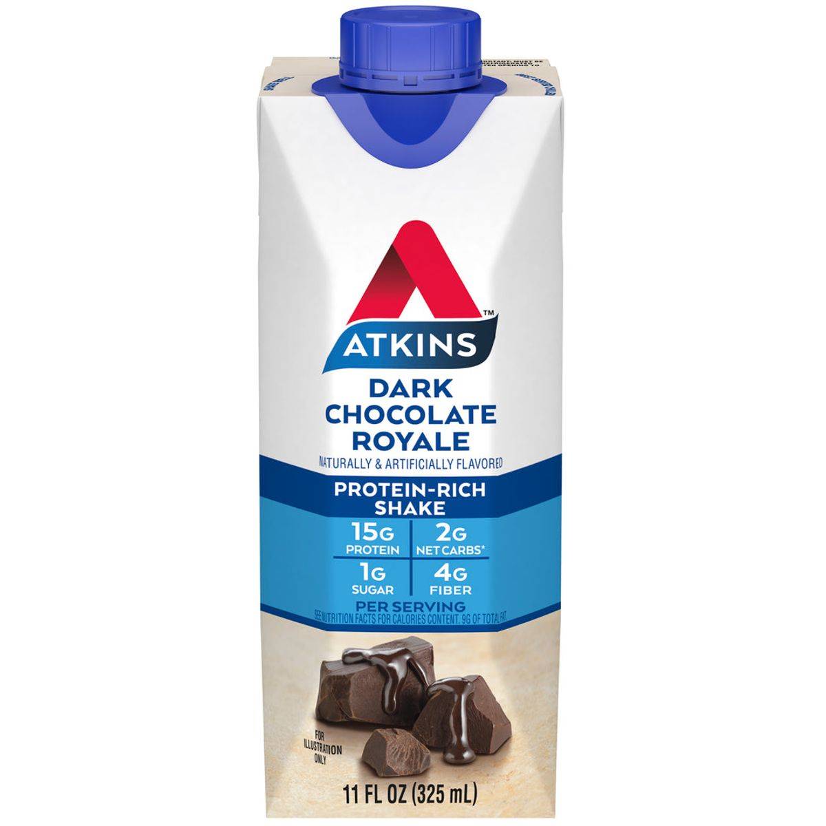 Protein Rich Shake Ready To Drink Dark Chocolate Royale 325ml
